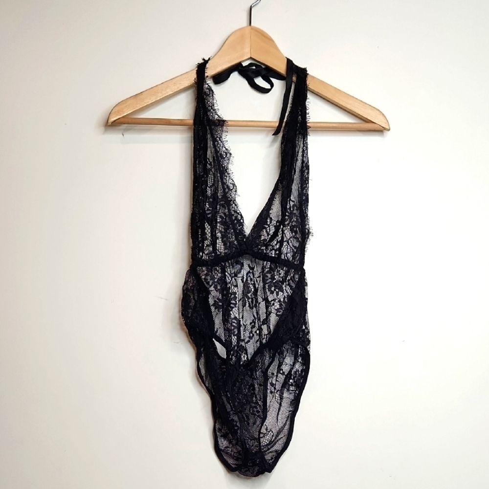 Black Lace Bodysuit